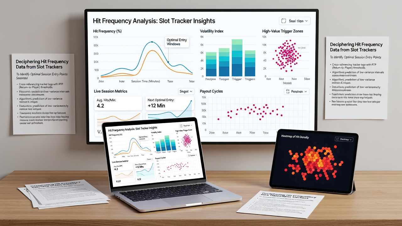 Detailed analytics dashboard showing hit frequency trends and optimal session start recommendations