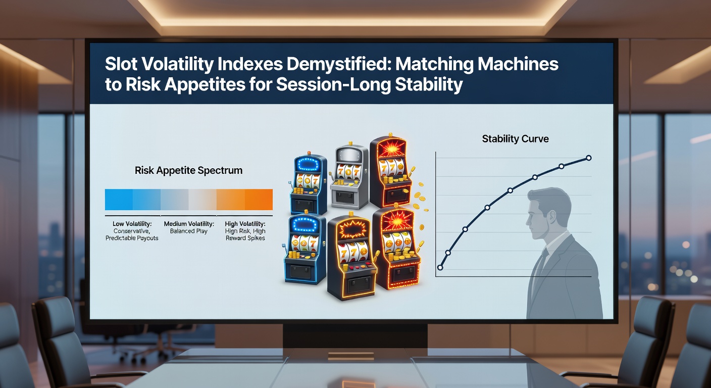 Graph comparing high and low volatility slot payout distributions over 10,000 spins, with peaks and valleys highlighted